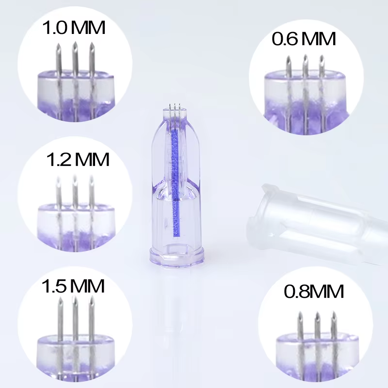 available sizes for Nanosoft needle