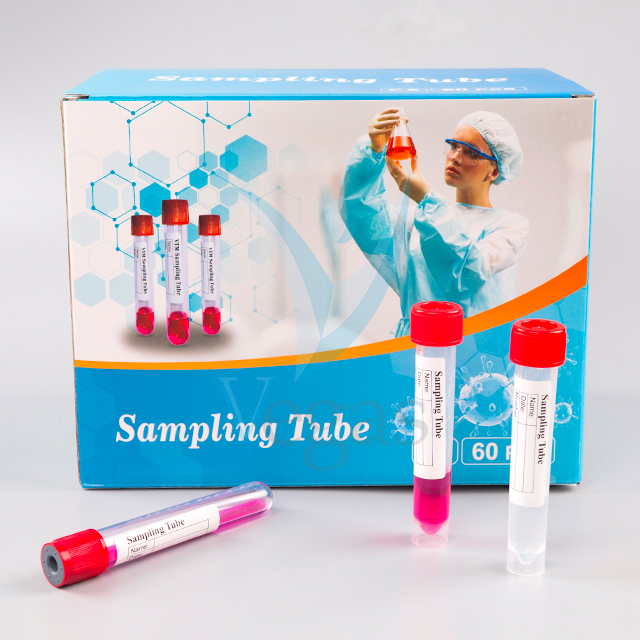 VTM tubes and nasal oral swab